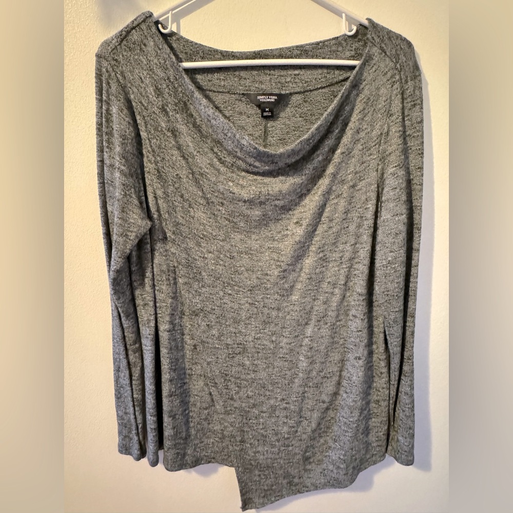 Vera Wang asymmetrical blouse